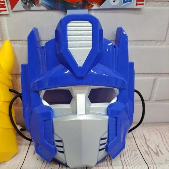 New Hasbro Transformers OPTIMUS PRIME & BUMBLEBEE Hero Mask For Kids - Picture 3 of 5